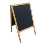 Kundenstopper Schiefer Holz 53x90cm