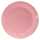 20 Teller Rund Ø 23 cm rosa