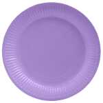 20 Teller Rund # 23 cm Flieder