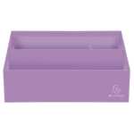 Briefständer Karton Aquarel Malve