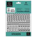 Klebebuchstaben (10mm) schwarz