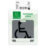 Selbstklebendes Türschild Behindert