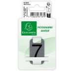 Selbstklebendes Türschild Ziffer 7