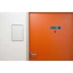 Selbstklebendes Türschild Ziffer 2