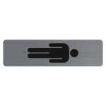 Selbstklebendes Türschild Mann