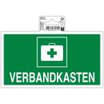 Schild Verbandkasten 20x11cm PVC
