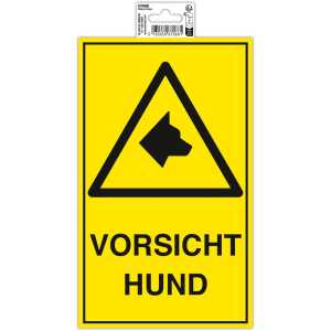 Schild Vorsicht bissigerHund25x15cm