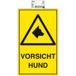 Schild Vorsicht bissigerHund25x15cm
