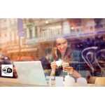 Schild Wifi PVC 10x10cm