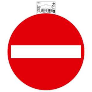 Schild Verbotene Richtung 20 cm