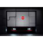 Schild Verbotene Richtung 20 cm