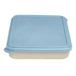 Menueschale 2-f &Deckel grau