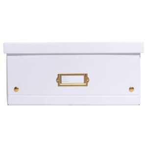 Aufbewahrungstbox flach A3+ weiss