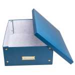 Aufbewahrungstbox flach A3+ blau