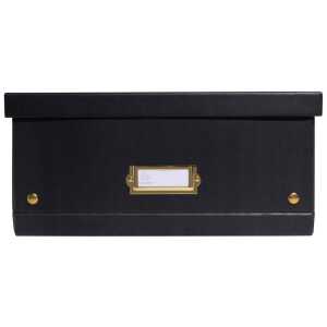 Aufbewahrungstbox flach A3+ schwarz