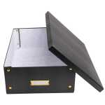 Aufbewahrungstbox flach A3+ schwarz