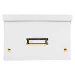 Aufbewahrungstbox flach A4+ weiss