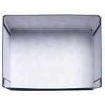 Aufbewahrungstbox flach A4+ blau