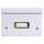 Aufbewahrungstbox flach A5+ weiss