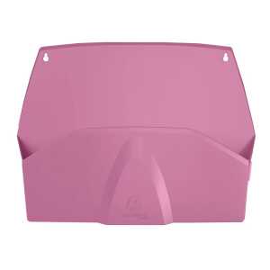 Horizontal Wandsortierer 1Fach Rosa