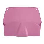 Horizontal Wandsortierer 1Fach Rosa