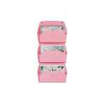 Horizontal Wandsortierer 1Fach Rosa