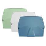 Exacompta Set Horiz.Wand.3 Fach Sort.Farben