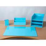 Schreibunterlag Kart Aquarel PaBlau