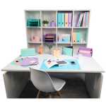 Schreibunterlag Kart Aquarel PaBlau