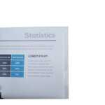 100 Sichthüllen A4 PP genarbt farbl