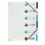 Ordnungsmappe dehn 6F Titan PP sort