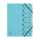 Ordnungsmapp A4 7 Fächer Aquarel bl