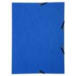 Eckspannmappe A4+mE Manila blau