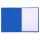 Eckspannmappe A4+mE Manila blau