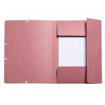 Sammelmappe 3Kl A4 400g Altrosa