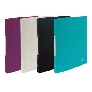 Ringbuch 2R 15mm PP A4 Titan sort