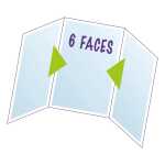 Schutzhülle 85x124 3 Taschen 10St