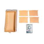 Lernbox BunnyBox A7 korallenrot/tr.