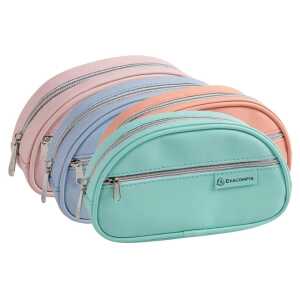 Schlampermäppc oval PU Aquarel st