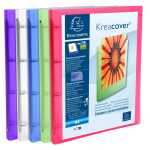 Ringbuch A4 KC Croma 4R 15mm sort