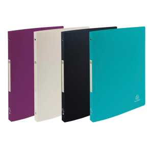 Ringbuch 4R 15mm PP A4 Titan sort