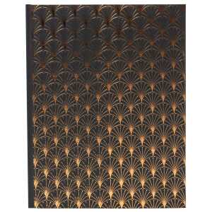 Gästebuch100S gold 27x22 NeoDeco sw