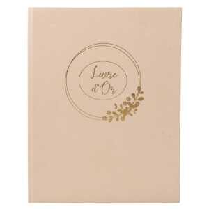 Gästebuch 100S 27x22 Ringflowlatté