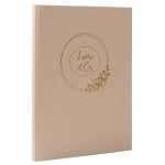 Gästebuch 100S 27x22 Ringflowlatté