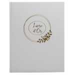 Gästebuch 100S 27x22 Ringflower ws