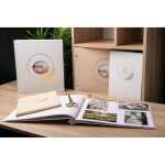 Gästebuch 100S 27x22 Ringflower ws