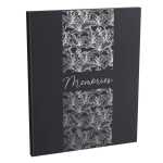 Gästebuch 50Bl 27x22 Titan sw