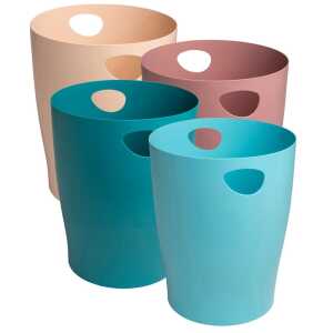 4er-Set Ecobin Skandi Farben sort