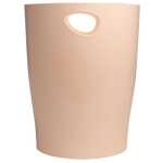 Papierkorb Ecobin Skandi Hellrosa