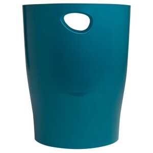 Papierkorb Ecobin NeoDeco Entenblau